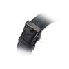 Seiko SEIKO5 Mechanical Movement Leather Strap Watch Men's Watches Black Dial SRPF64K1