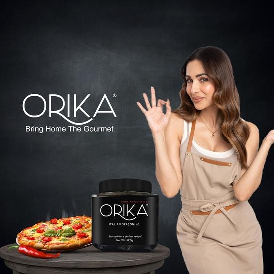 Orika Italian Seasoning 40g | Oregano Seasoning For Pizza, Pasta, Garlic Bread & Italian Food | Italian Herbs | No Artificial Flavours