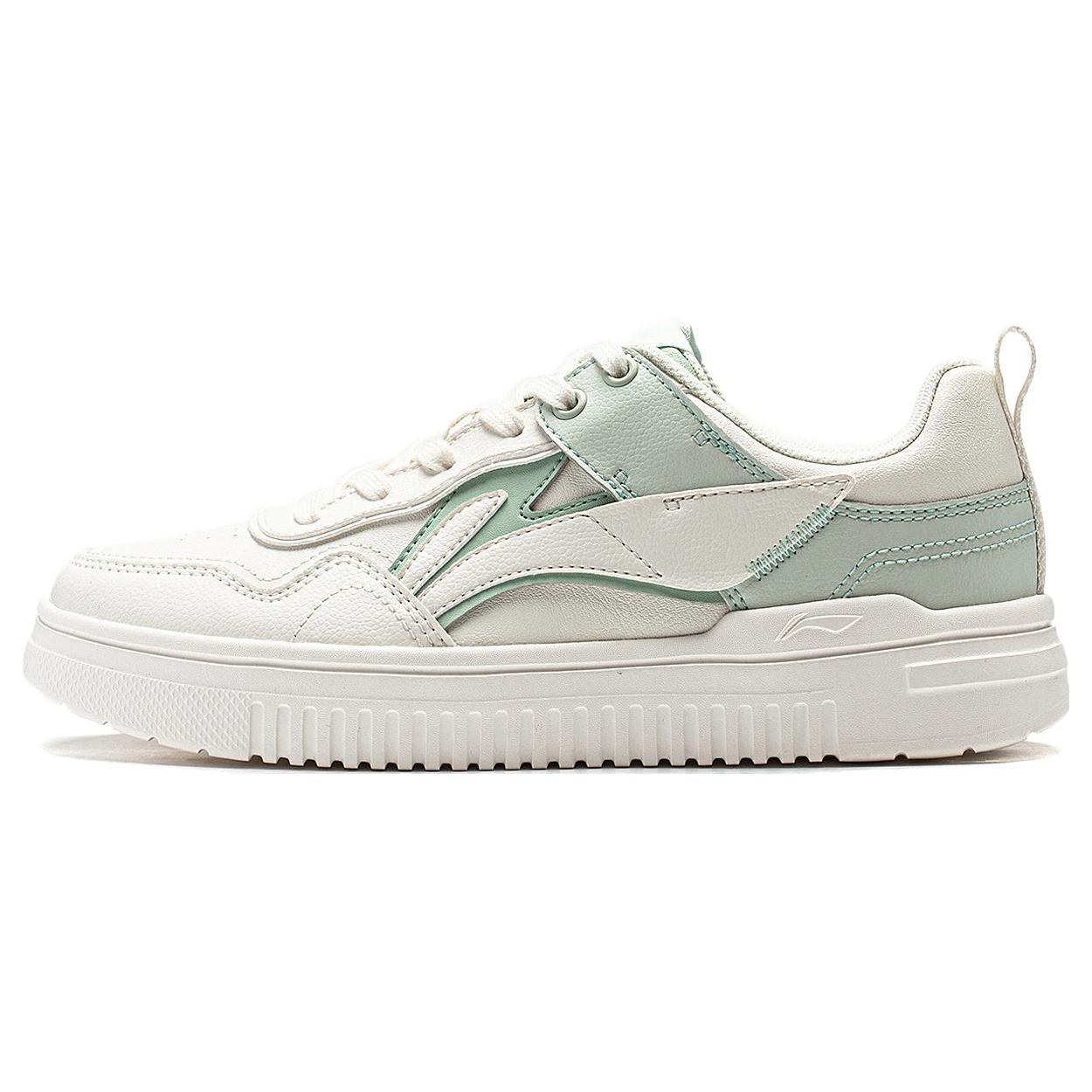 

Li Ning Cyan Cloud Collection Abrasion Resistant Low top Casual Shoes Women s White Cyan AGCT298-2 35