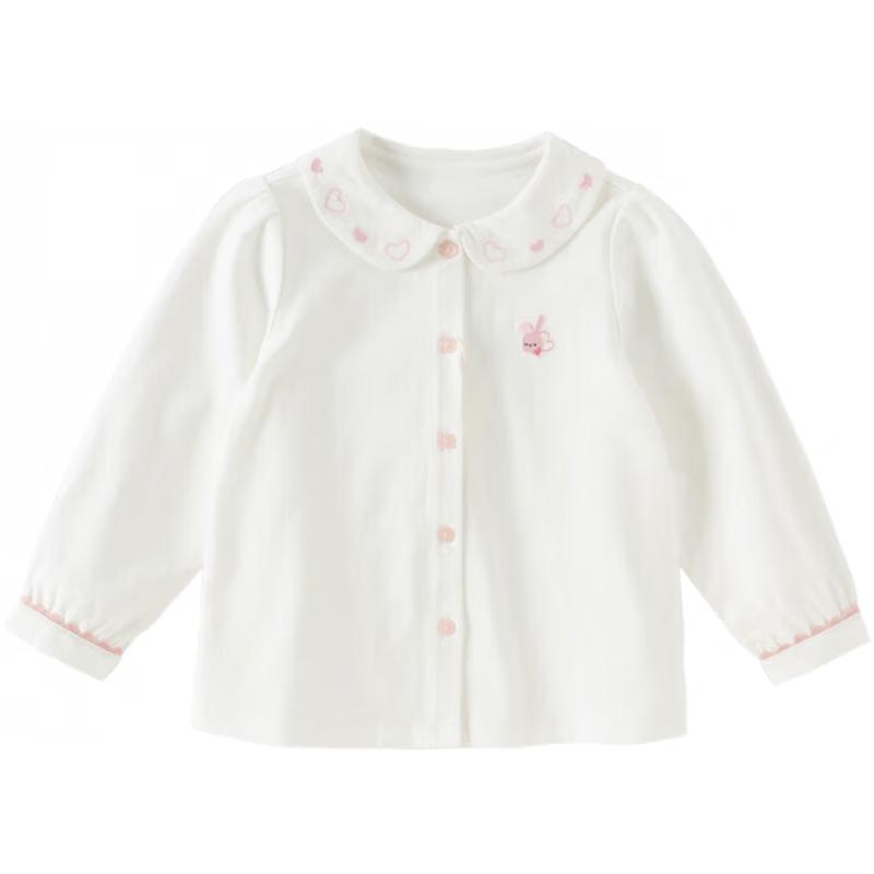 DAVE&BELLA Girls  Embroidered Cotton Blouse 110cm