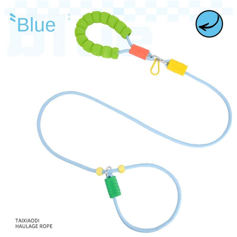 

PP Rope Dog Leash for Walking Small Medium Large Dogs Training Anti-Explosion Knot Golden Retriever Pet Use S total length 120 cm