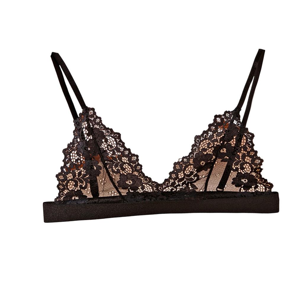 French Lace Lingerie Strapless Women's Sexy Without Steel Ring Or Sponge Thin Lingerie