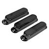 3Pcs Electric Guitar Single Coil Pickup Cover Copper Instrument Accessory Set Kit