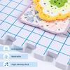 9Pcs Gridded Knit Blocking Mat 12x12Inch Foam Knitting Blocking Board With Marking For Crochet Yarns Crafting Project
