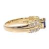 no brand  #8(JP Size) ring blue K18 yellow gold Women