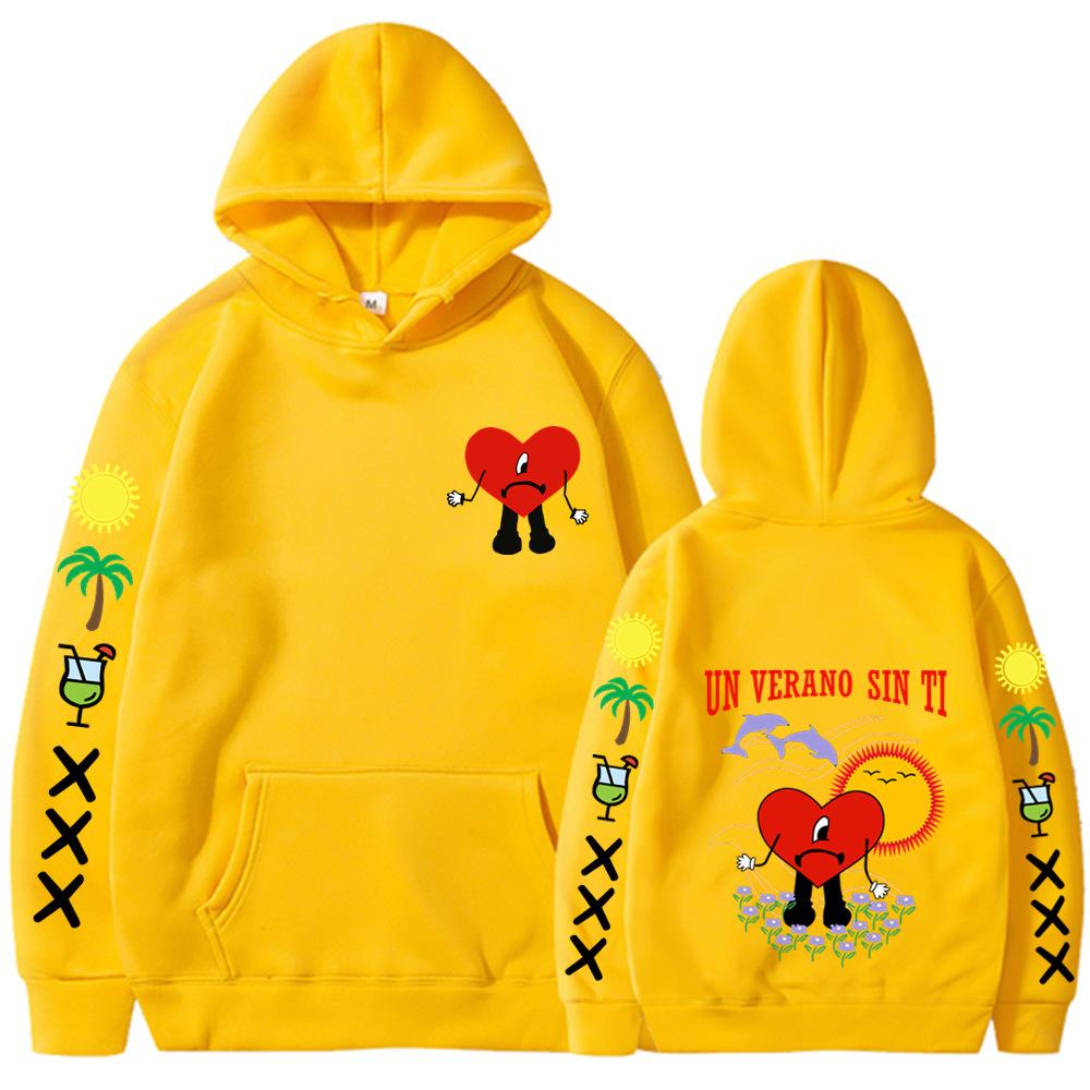 Un Verano Sin Ti Bad Bunny Nouveau Album Sweat à Capuche Pull à Capuche Pour Hommes Et Femmes