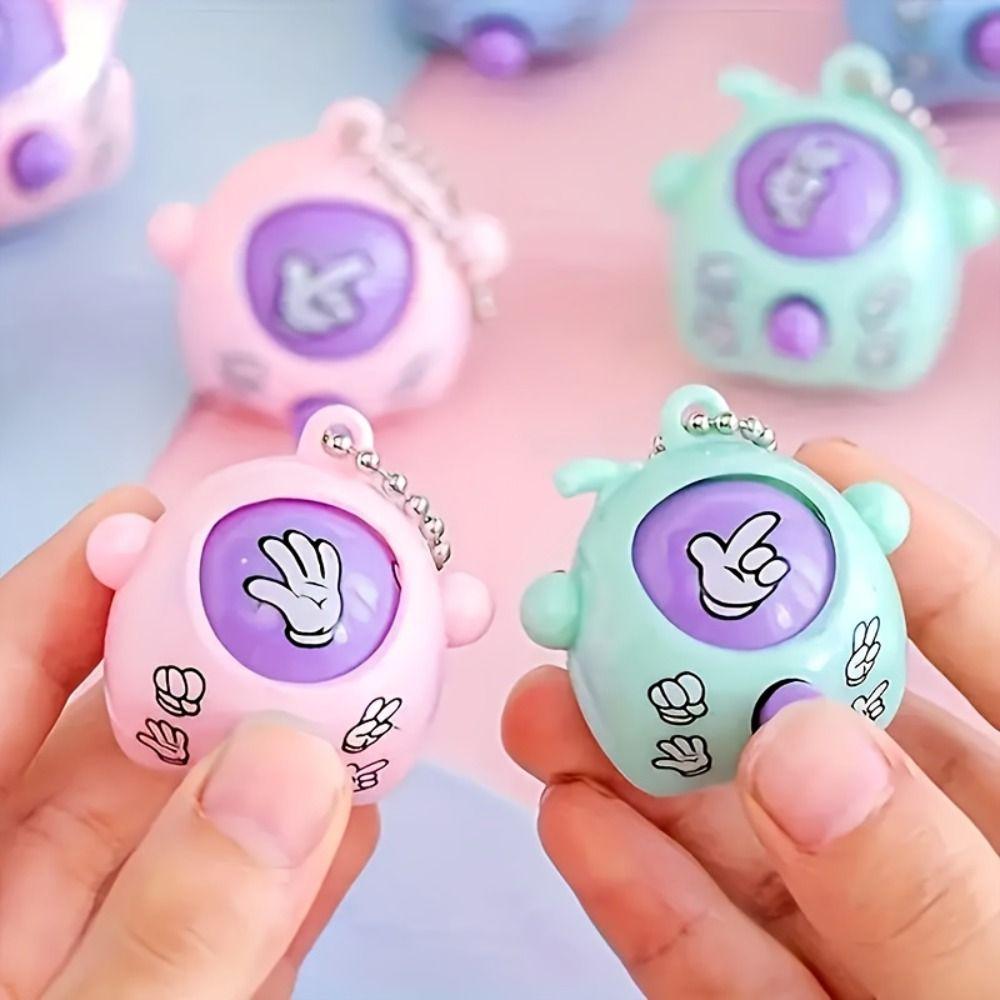 10 Pcs Sensory Fidget Toys Mini Guessing Game Mini Pop Keychains  Kids Birthday Party