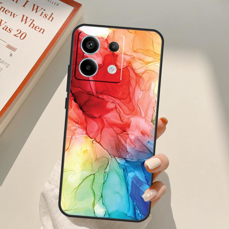 

Beachy Pastel Abstract Painting Funda For Xiaomi Redmi Note 13 10 11 12 14 15 Pro Plus Case For Redmi 15 15C 13C 12C 10C 14C Redmi Note 9
