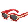 New Stylish Men’s Sunglasses Punk Oval Shape UV400 Protection Sun Glasses Women Holiday Travelling Female Sunglass