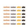 Crimp Beads Cove Clasps Cord End Caps String Ribbon Leather Clip Foldover Connectors Accessories for DIY Jewelry Findings