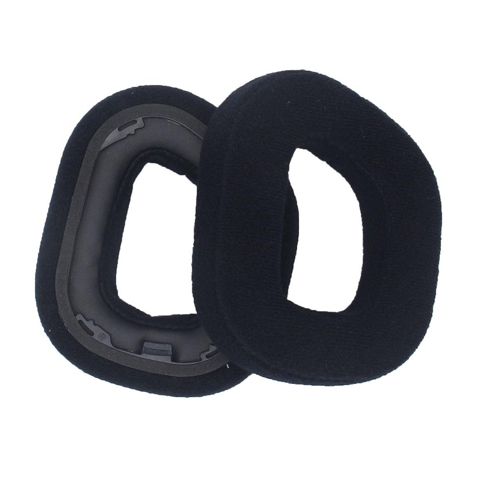 Kolip 2pcs Replacement Ear Pads Cushion Compatible For HS80 RGB Headphone Earmuffs Breathable Noise Reduction Earpads