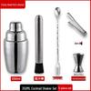 ZISIZ Stainless Steel Cocktail Shaker Set