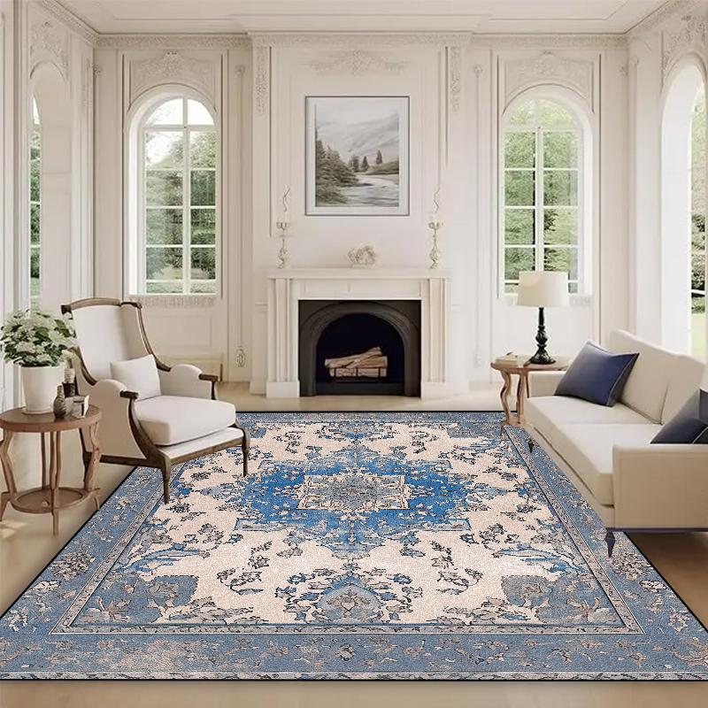 

Роскошные персидские ковры для украшения гостиной, домашние ковры большого размера, нескользящие коврики для дивана и журнальных столиков 200x300, ковер для спальни 2.6x3.9ft(80x120cm)