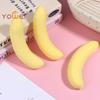 Cute Simulation Banana Squeeze Toy Soft Slow Rebound Anti Stress Toys Adult Kid Banana Hand Relax Toy Funny Gifts