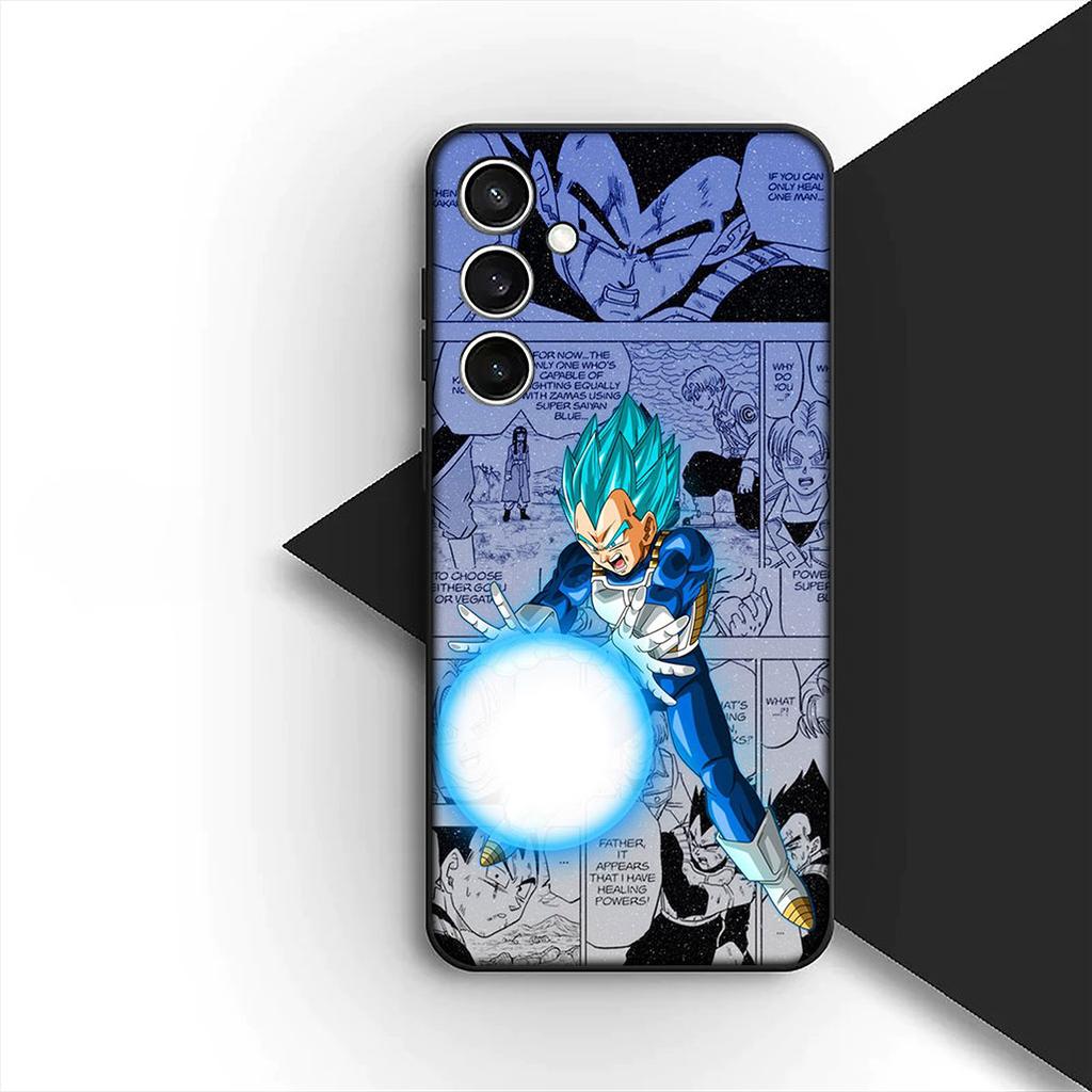 Cover for Samsung Galaxy S20 S22 S21 FE Ultra Plus A07 A17 A15 A16 A25 A57 A37 Phone Case Dragons Gokus Balls Vegeta Super