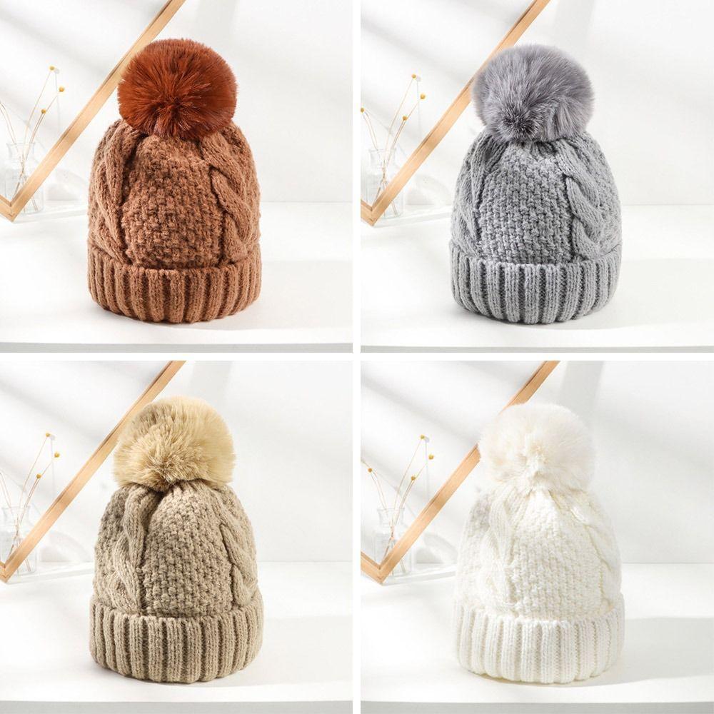 Ear Protection Knitted Cap Thickened Beanie Hats Fashion Winter Hat  for Men Women