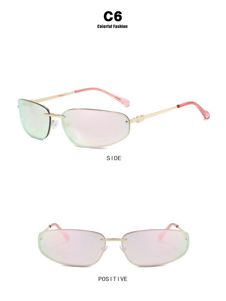 Frameless Y2K Sunglasses - Little Red Book Celebrity Style, High-End Feel, 2025 Hot Girl Edition for Women