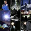 LED Work Light COB Car Garage Inspection Lamp Magnetic Torch USB Rechargeable