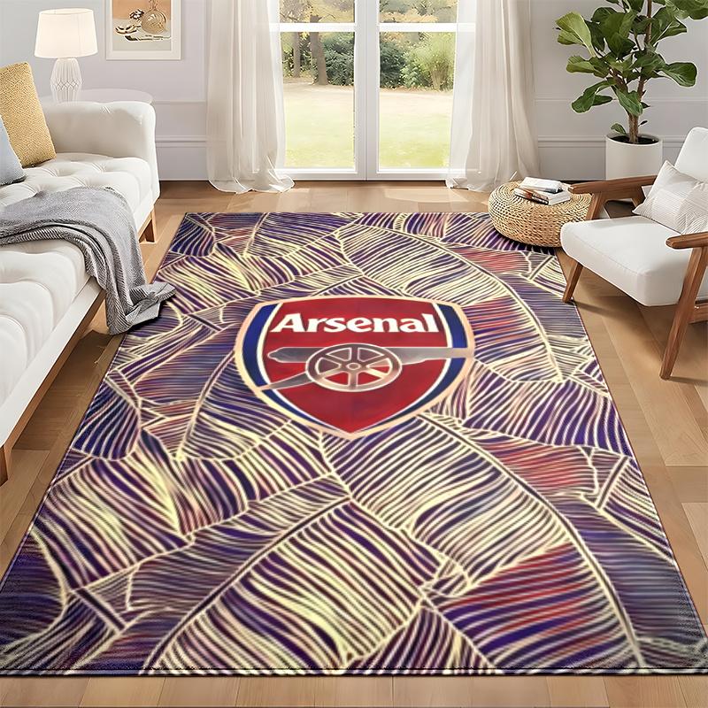 Arsenal F.C. Carpet Door Mat for Living Room or Bedroom Protective Mat Under Chair Office Decoration Christmas Gift Birthday Present