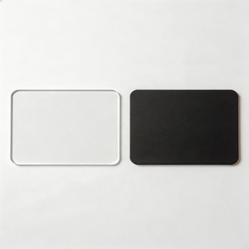 5 Sets DIY Refrigerator Magnet Transparent Acrylic Square Round With Magnetic Sheet Material Package Home Decor Gift For Kids