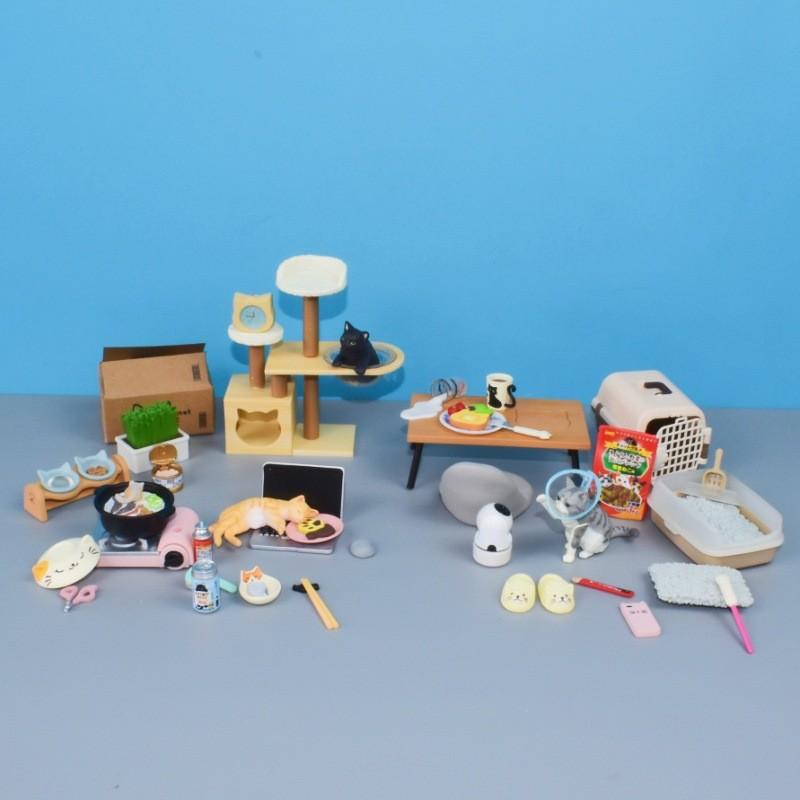 

Action Cat Cute Figure Cartoon Model Toy Decoration Doll Children Gifts Ornament