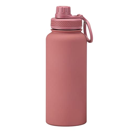 

1 Liter Stainless Steel Water Bottle with Vacuum Insulation, Keeps Hot or Cold, Direct Drinking, Leak-Proof, Wide Mouth, Easy to Clean, Portable, for