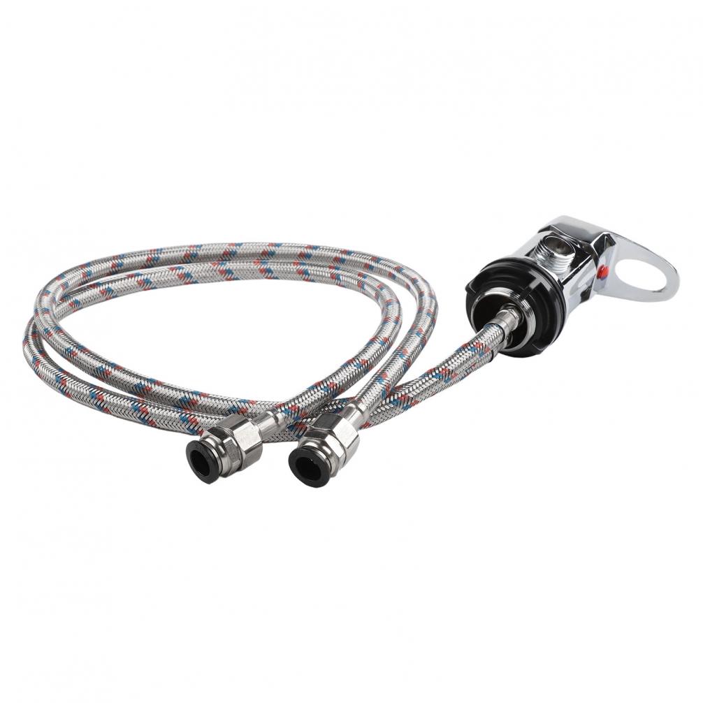 Innovativer Duschmischerhahn für bedarfsgerechten Wasserdurchfluss in Wohnmobilen