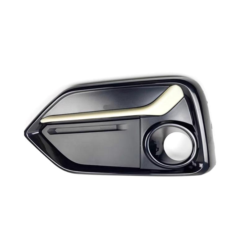 For Honda Civic Hatchback 2020 2021 Car Front Bumper Fog Light Cover Trim Rear Fog Lamp Trim Frame Shell Cover Lid Bezel Frame Front Left