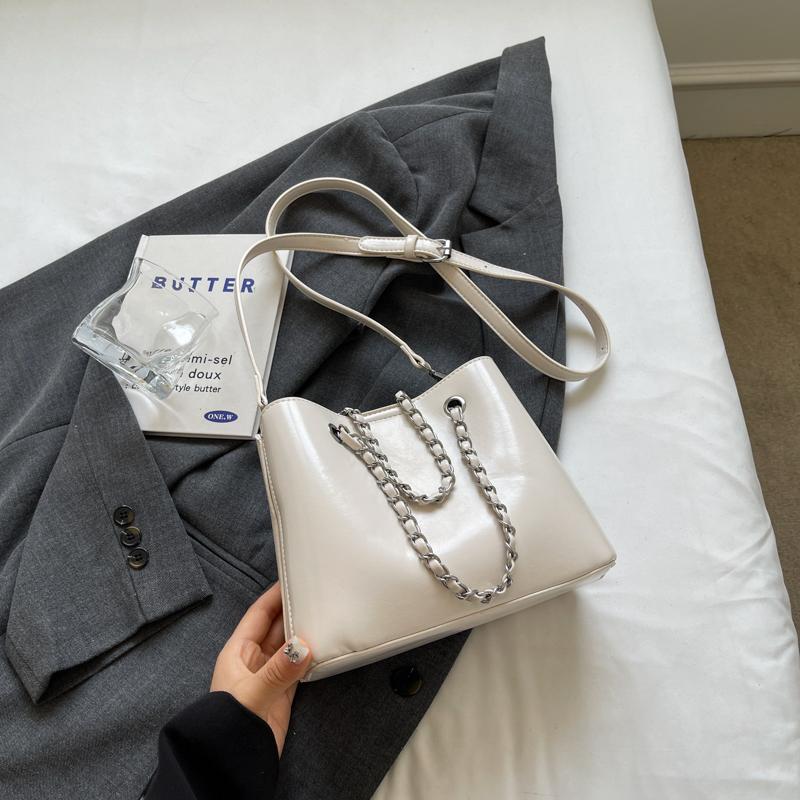 Small PU Leather Crossbody Bags for Women 2024 Y2k Korean Fashion Bucket Bag Lady Shoulder Bag Handbags and Purses