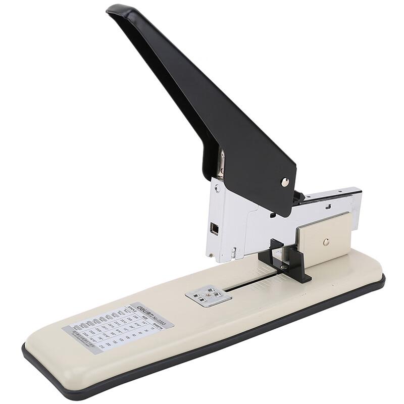 Deli Heavy-Duty Long Arm Effort-Saving Stapler