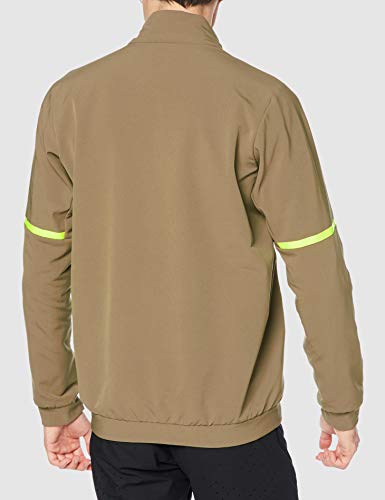 Bridgestone Golf Men's TOUR B Long Sleeve Open-Front Padded Blouson (6GS01D), Khaki, Size LL (Japan XL)