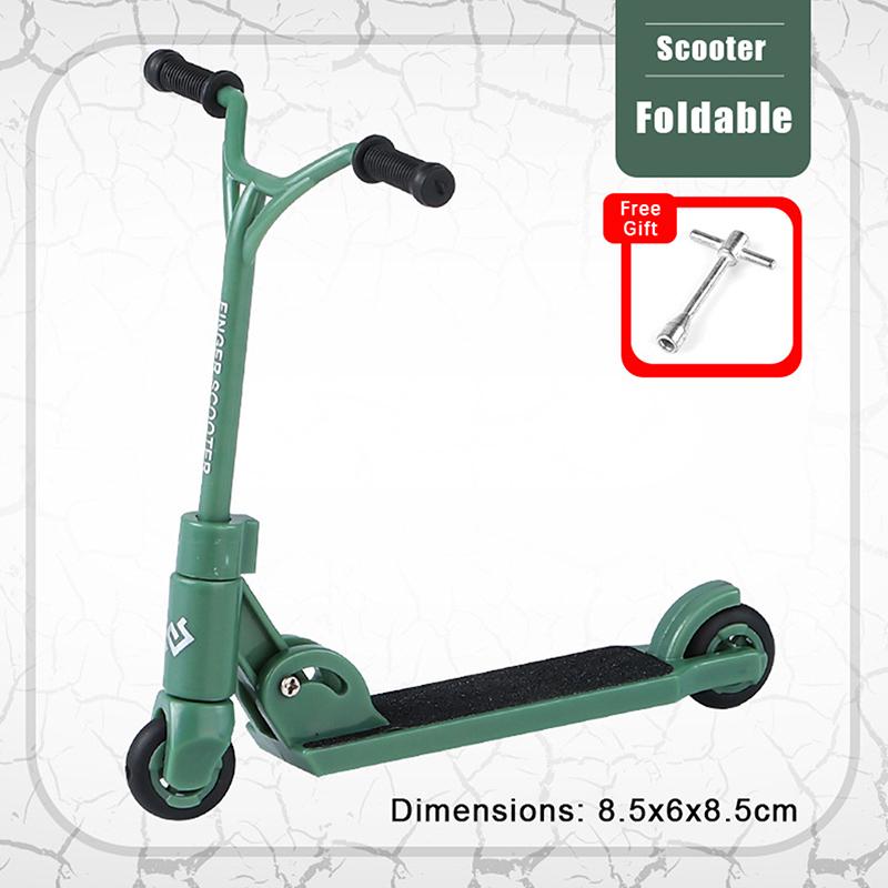 Kids Creative Finger Scooter Kick Scooter Finger BMX Foldable T-type Finger Scooter With Brake Educational Toys