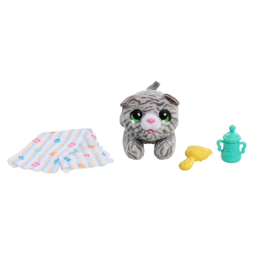 Hasbro FurReal Naptime Baby Electric Plush Electronic Interactive Suitable for Ages 18 Months and G4329 Kitten, Toy, Pet, Pet, Up, (Authentic Product)