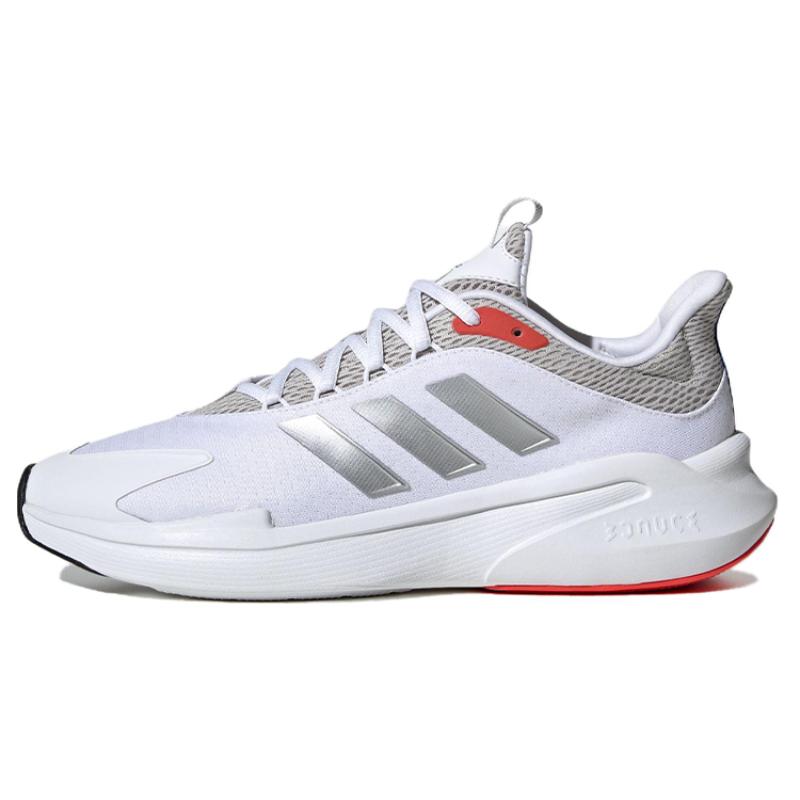 Adidas Alphaedge + Running Shoes 'White Silver Red' Sneakers IF7289