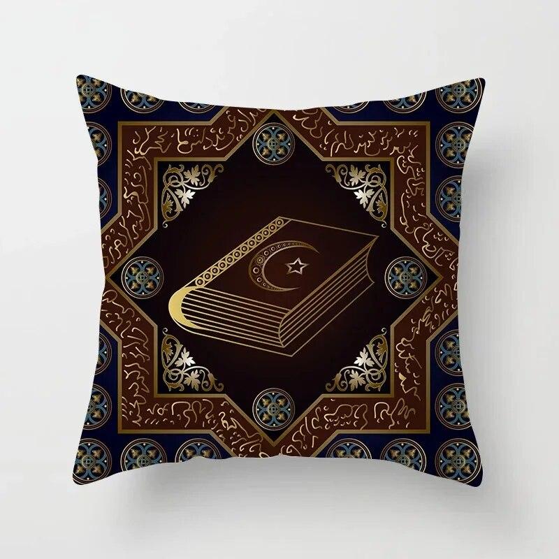 2024 Eid Mubarak Mājas Dekora Spilvendrānas Islāma Ramadan Dekors Mošeja Musulmaņu Spilvendrānas Dāvana