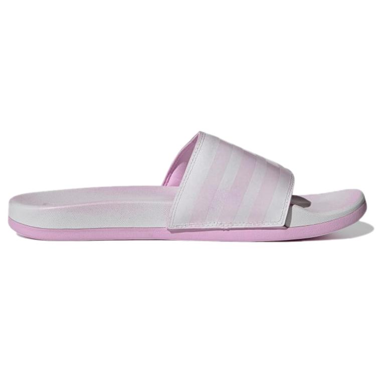 Nye Adilette Dame Adidas Komfortslides 'Grå Klar Lilla' Dame FZ4878