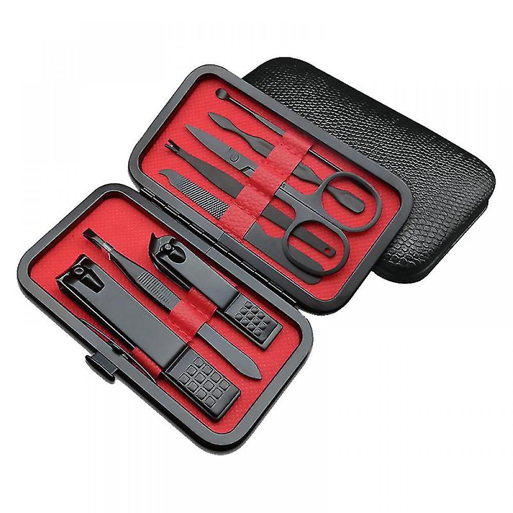 8 Pcs Premium Manicure Set, Nail Clippers, Stainless Steel