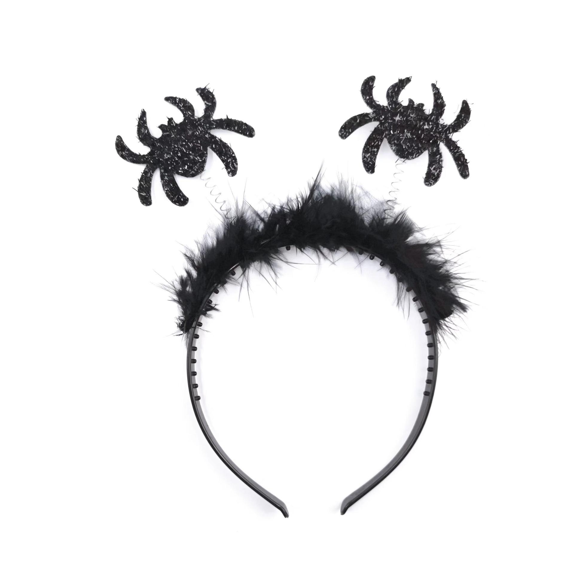 Halloween Teufel Stirnband Party Dressing Spinnenne Produktbild-Vorschau 2