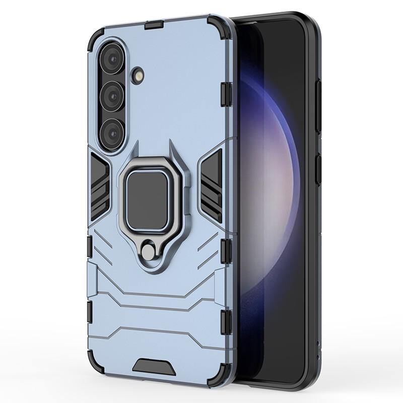 

Чохол для Samsung Galaxy S24 з кільцем-підставкою, протиударний чохол для телефону Blue