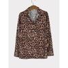 Fashionable Leopard Print Long Sleeved Shirt for Men's Personalized Street Casual Shirt