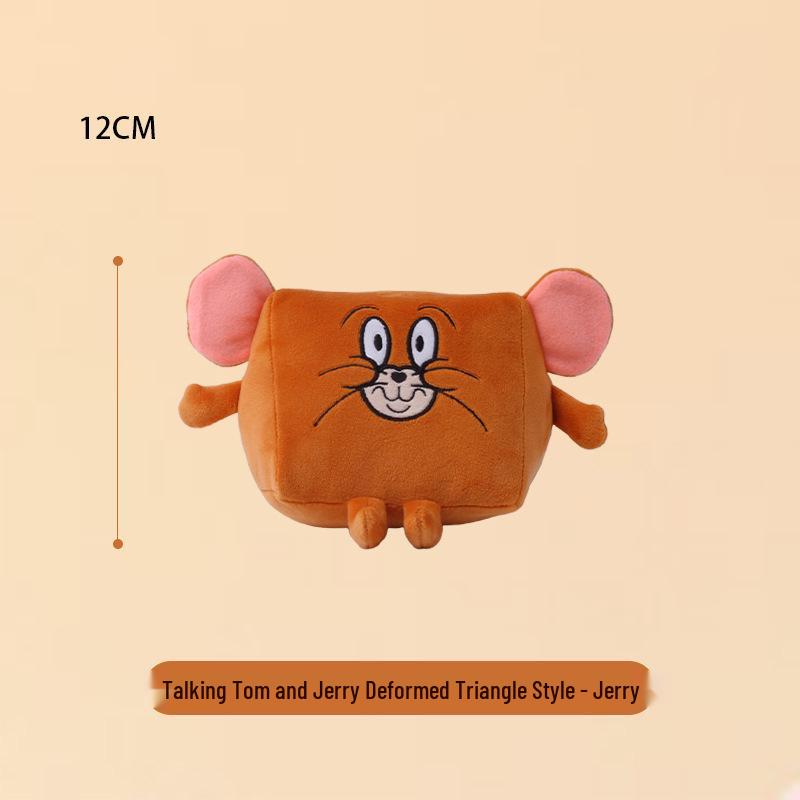 Tom & Jerry Plüschtier-Set: Katzenpuppe & Mauskissen Geburtstagsgeschenk