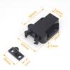 2/4/8 Sets Non-Magnetic Touch Latch Cabinet Door Catch Push To Latch and Unlatch Furniture Cupboard Wardrobe Accessory