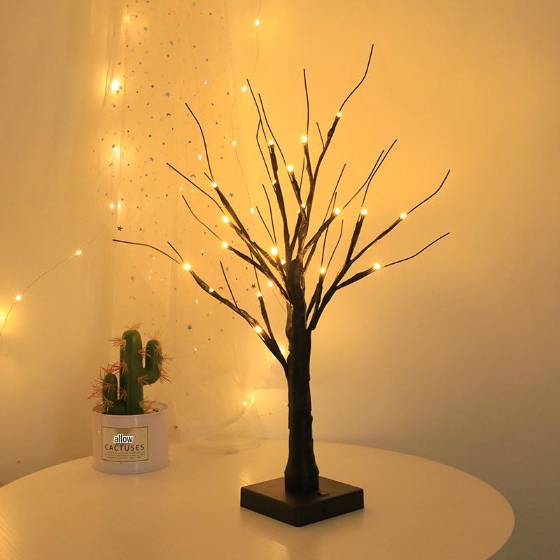 LED Birch Tree Simulated Christmas & Holiday Lights - Home & Landscape Decoration