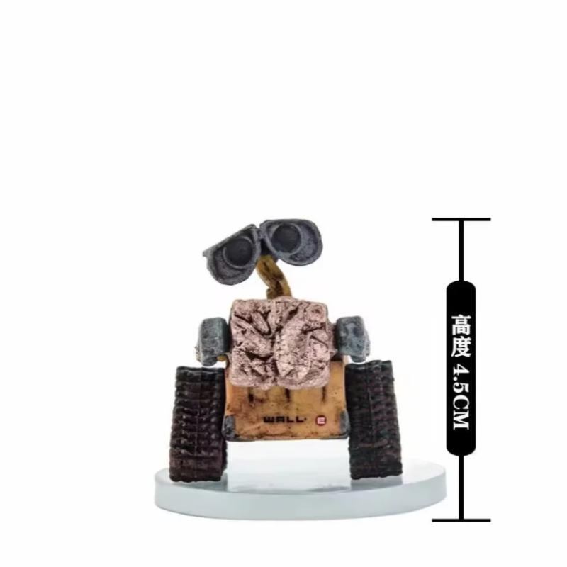 Cartoon Anime Wall.E Stone Moving Series Handheld Desktop Decoration Mini Figure Packaged Anime Peripherals Suitable For Gifting