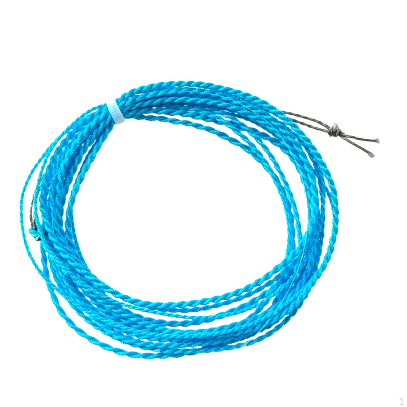 

Плетеная свернутая леска Tenkara коническая рыболовная снасть Fly для активного отдыха Blue 9FT