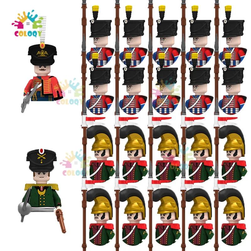 New Kids Toys Napoleonic Wars General Soldier Building Blocks Imperial Navy Mini Action Figures Toys For Kids Birthday Gifts