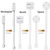 3 Style Retractable Sockets in Various Shapes US Plug Power Strip with AC Outlets USB Port(USB-A/C),Adjustable Electrical Outlet Extender Stick,Multi