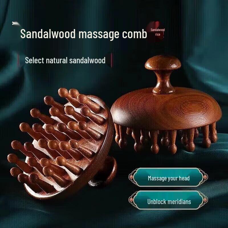 Sandalwood Scalp Massage Comb