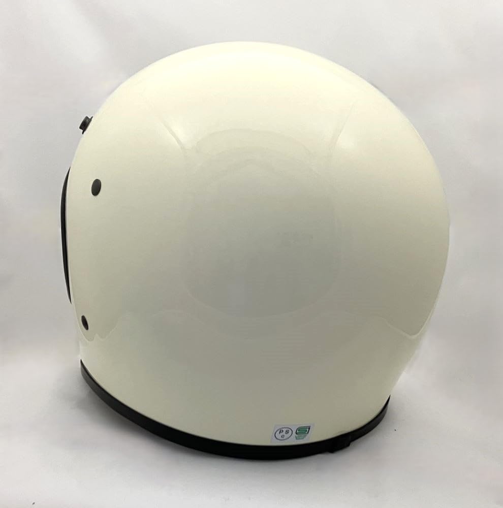 SunUp Motocyklová helma na celou tvář PILOT Velikost M SM-001 (57-58 cm) (Off White)