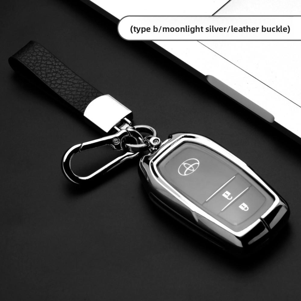 Premium Key Case for Toyota Camry RAV4 Corolla CHR Highlander Levin Keychain Holder